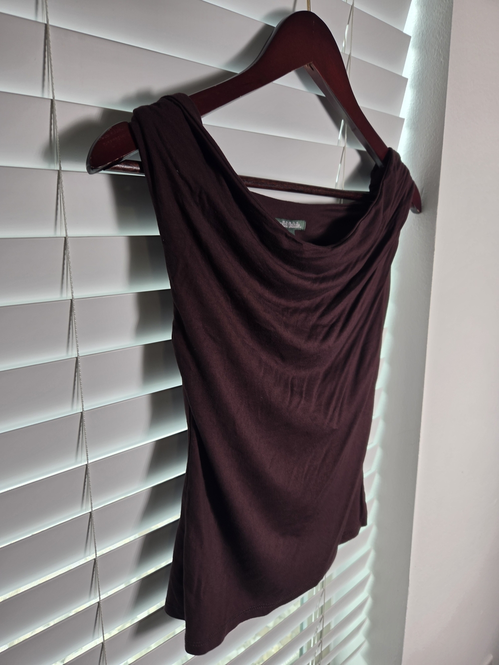 wild fable Cowl Neck Sleeveless Top - Plum